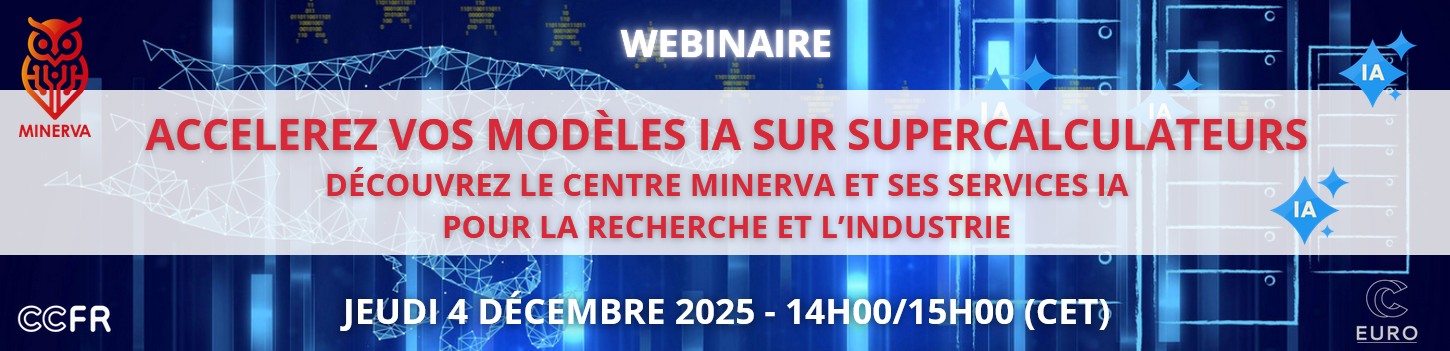 Accélérez vos projets d’IA à grande échelle avec MINERVA, le centre européen dédié à l’IA sur supercalculateurs